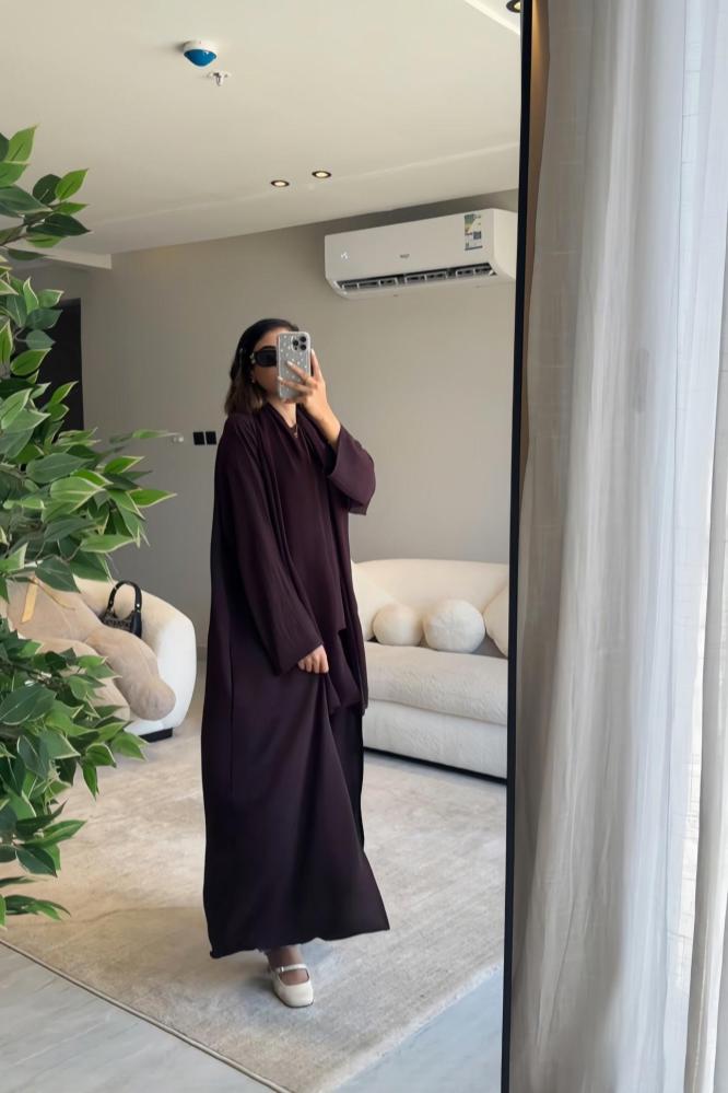 Lavender Abaya - عباءة اللاڤندر