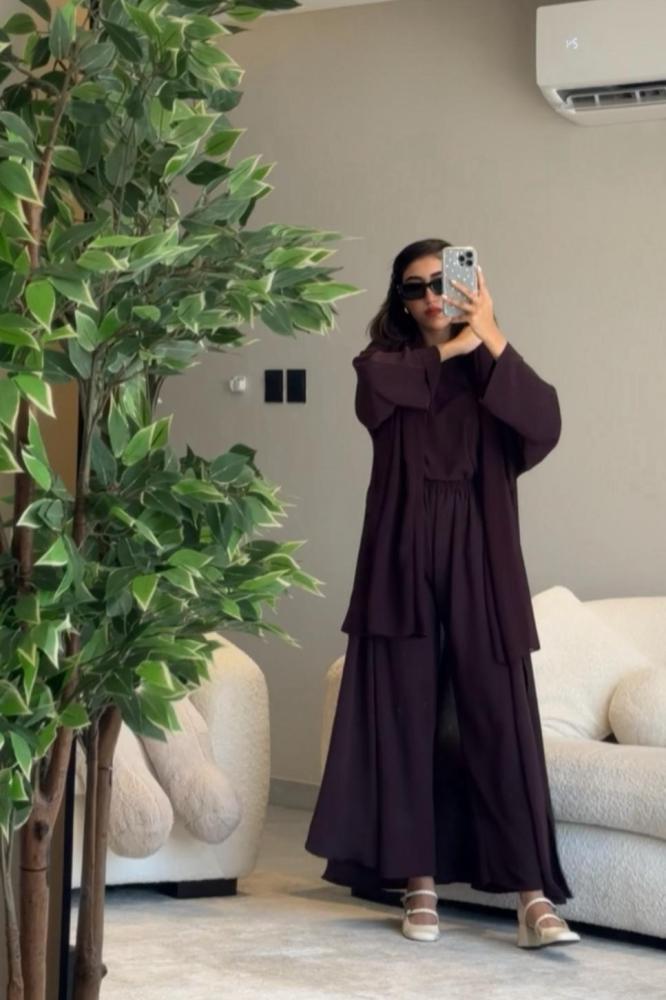Lavender Abaya - عباءة اللاڤندر