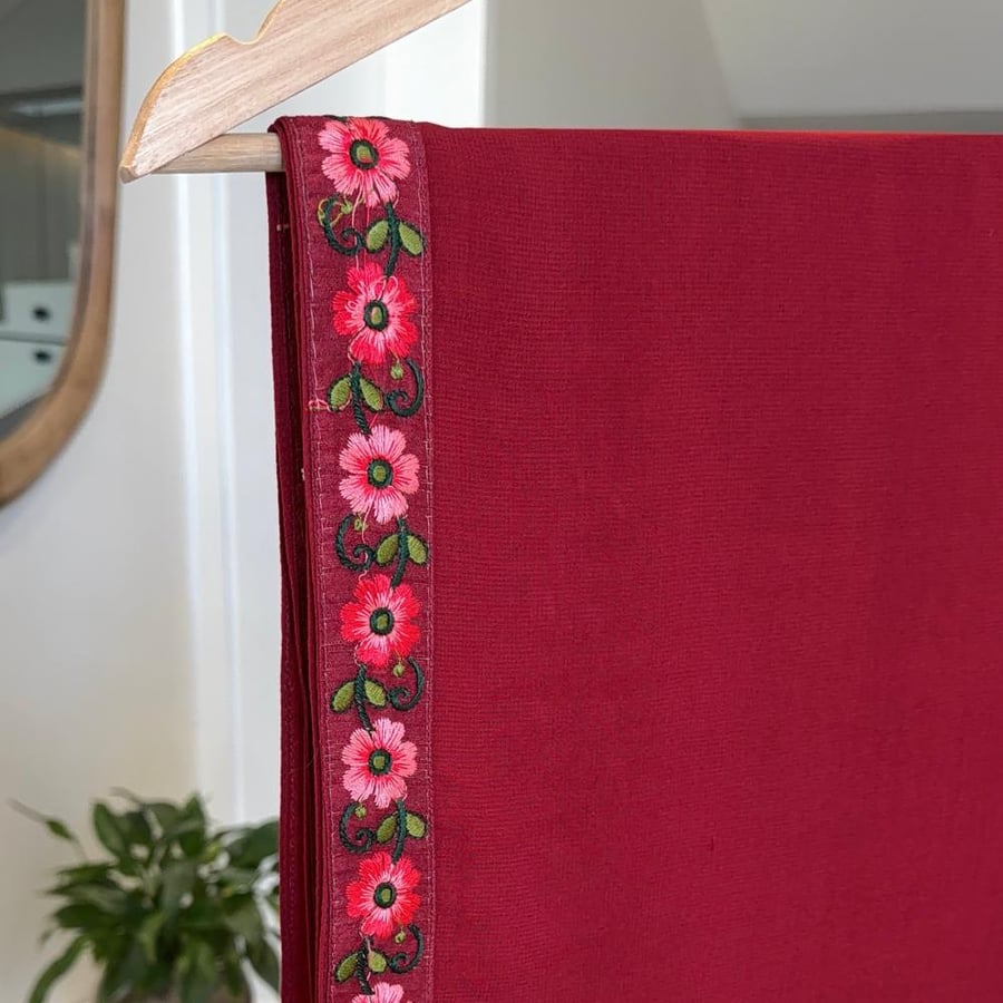 Ruby Red Scarf