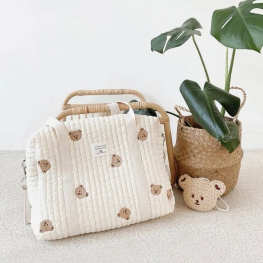 Elegant newborn bag