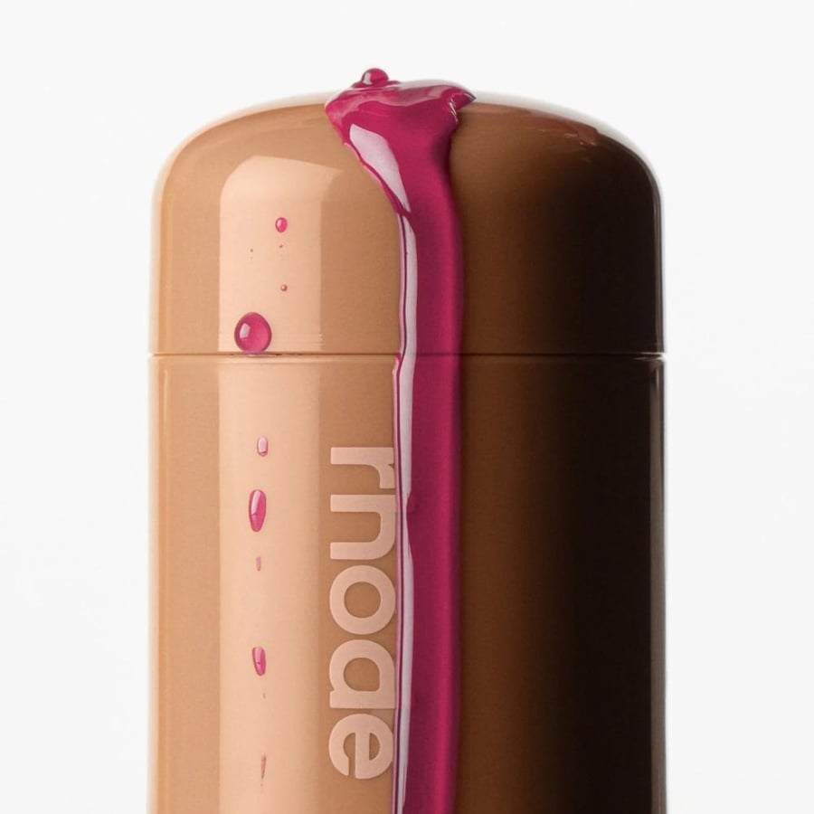 Hailey Bieber creamy blush juice box
