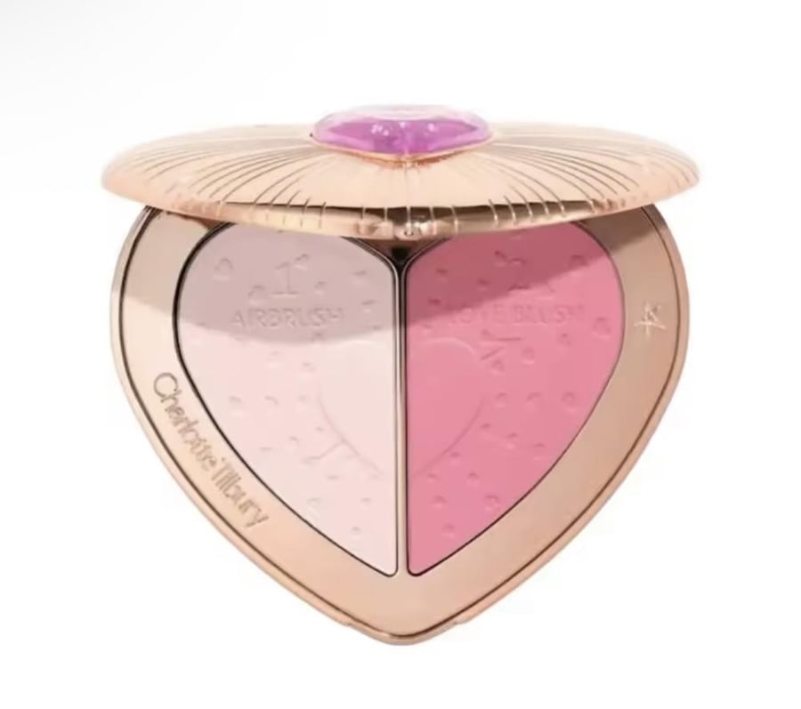 شارلوت تلبوري باليت احمرخدود بيلو توك فلوليسPINK