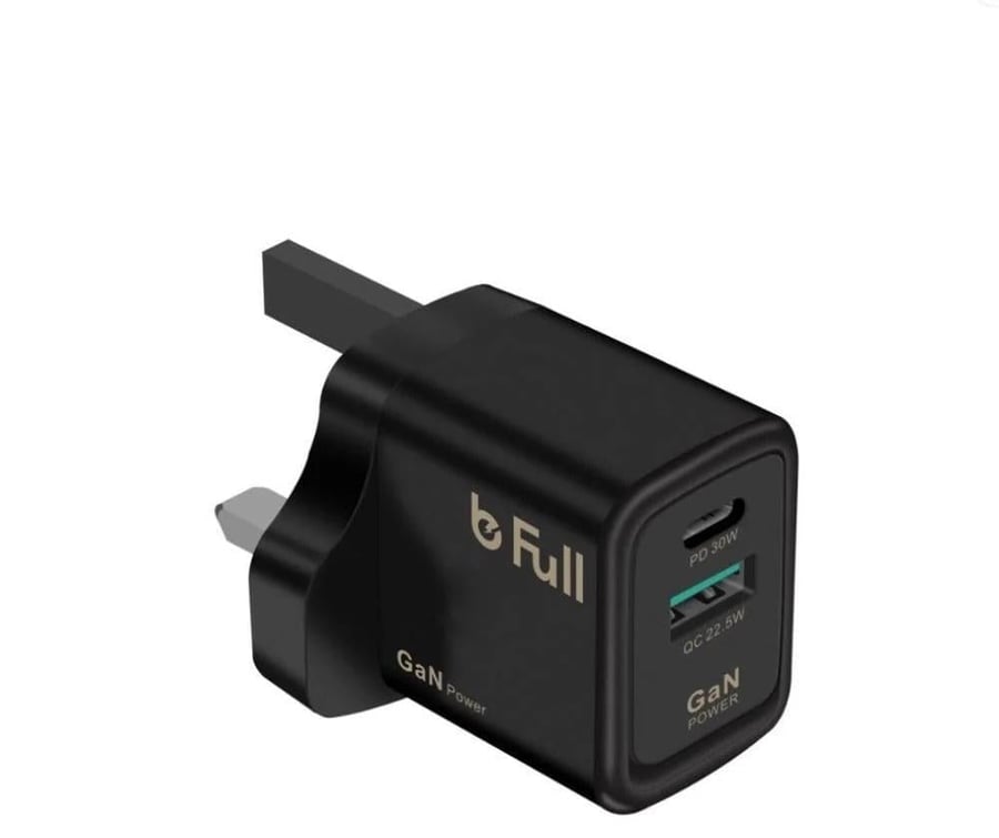 شاحن جداري بمنفذين USB و PD بقوة 23 واط
