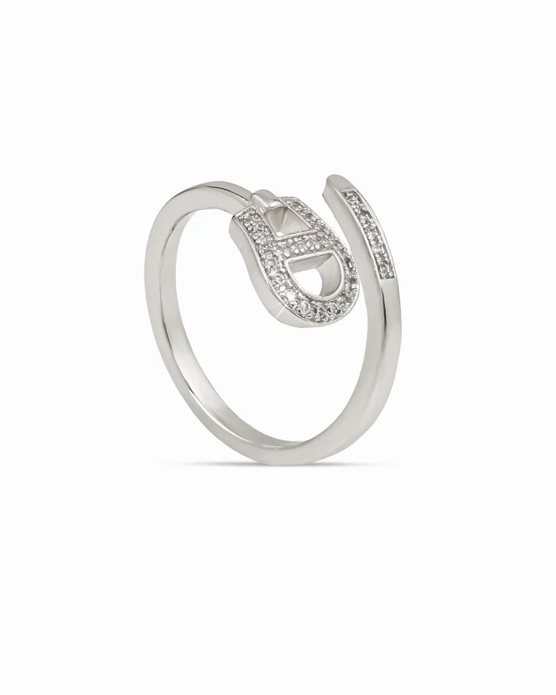 Cocktail Ring Diamond Lock Design | Statement Evening Look