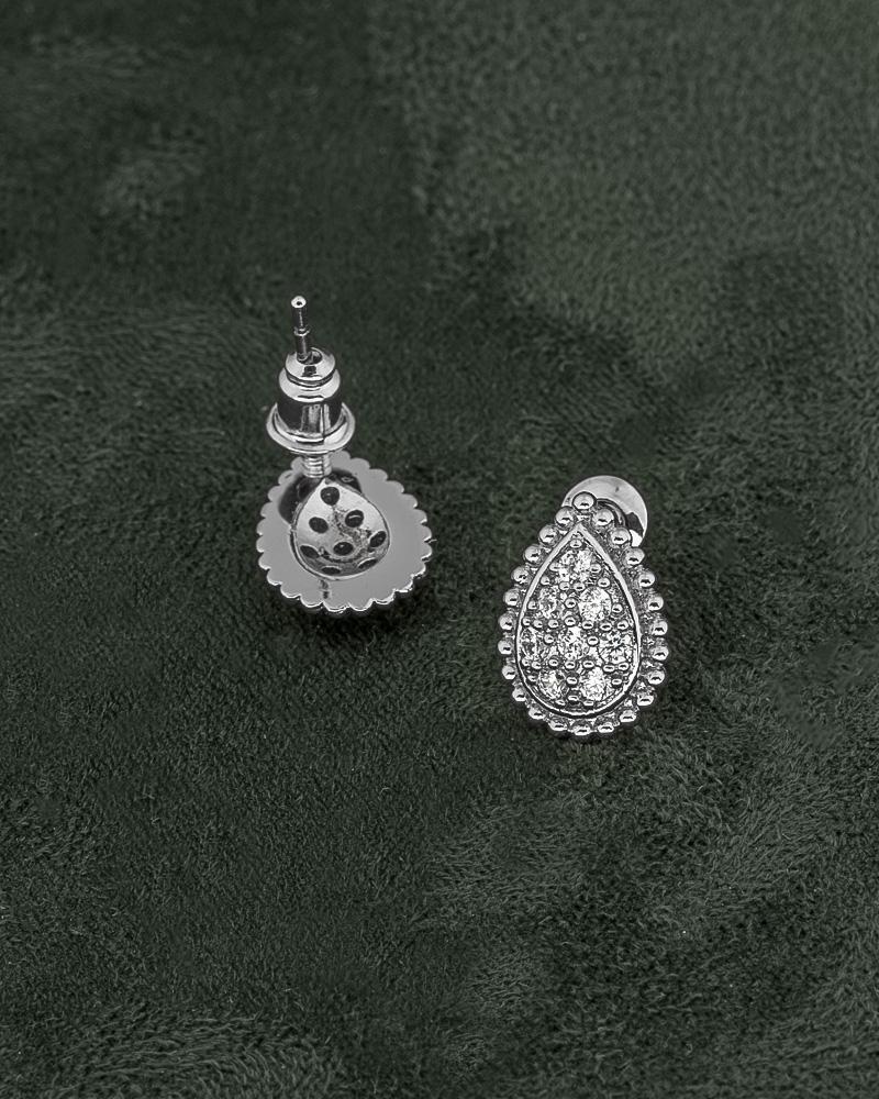 Luxury Baget Diamond Earrings for Women