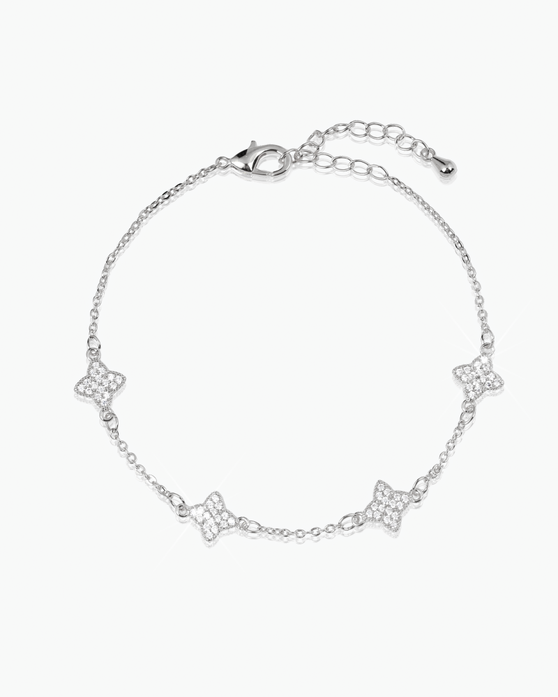 Elegant Women's Bracelet in a Refined Silver Design