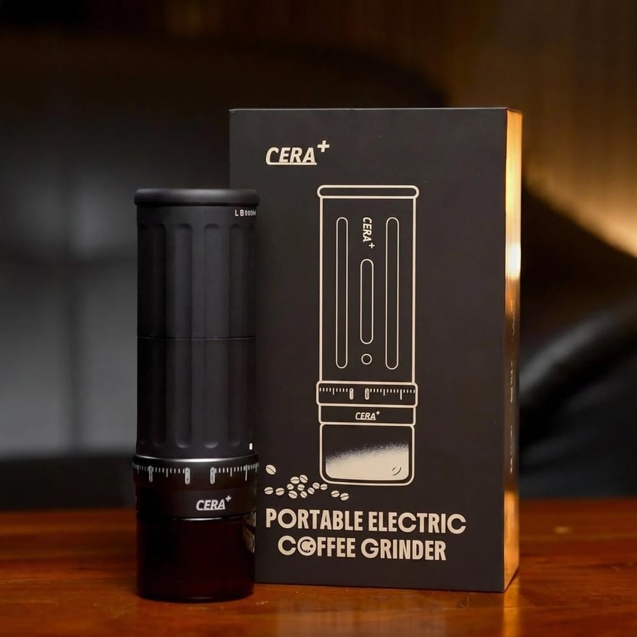 طاحونة القهوة الكهربائية المحمولة | Cera+