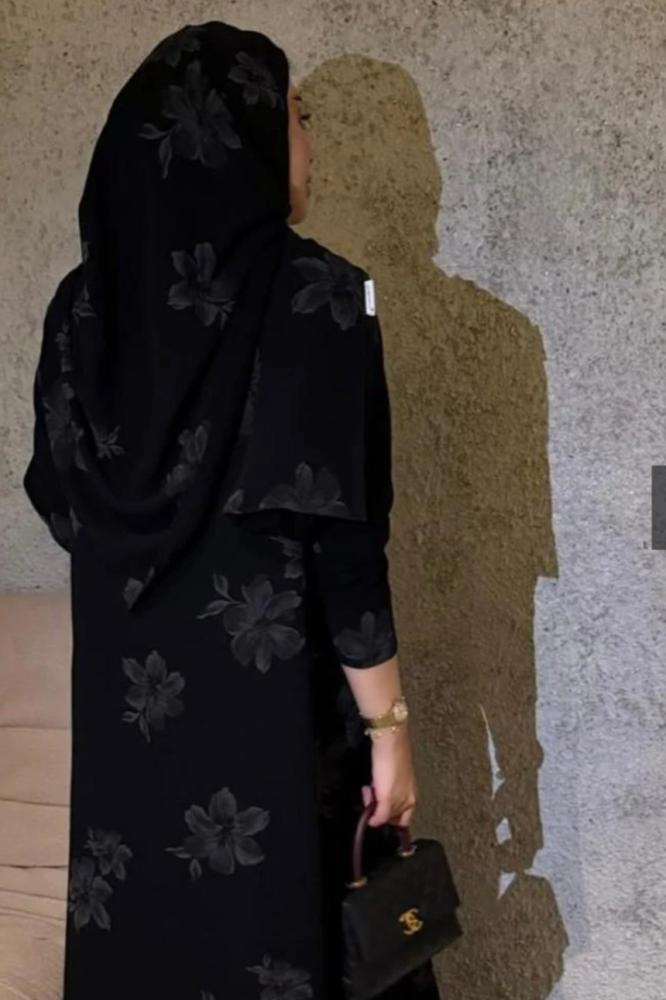 عبايه تتطريز انيقه متجر رفيف