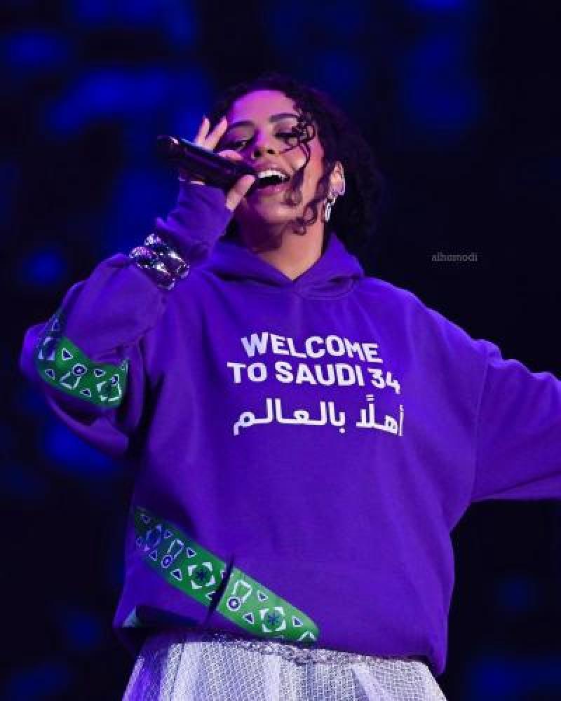 بلوفر  هلا بلعالم الم 2043 يناسب الجنسين