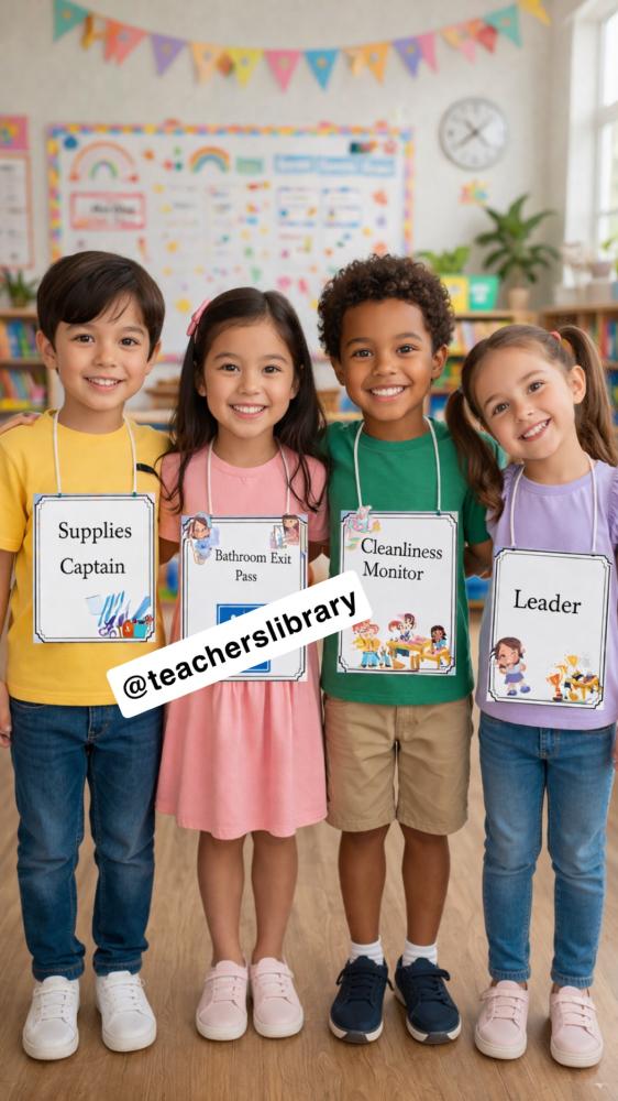 class rules and decor kit sea world English