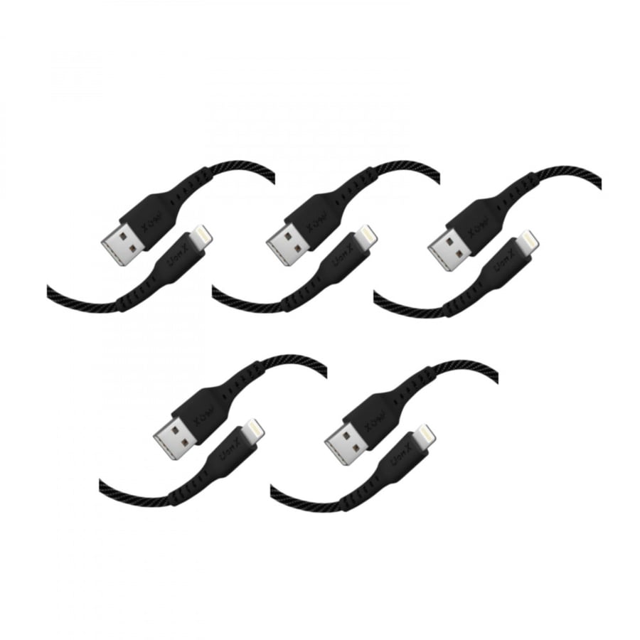 بكج سلك شاحن ايفون - كيبل USB الى لايتنينج ماركة LION-X