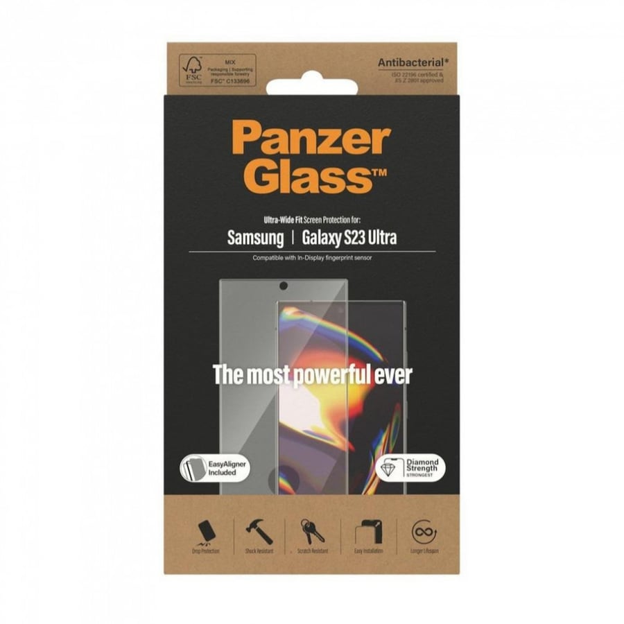 شاشة حماية جالكسي S23 الترا ماركة Panzer Glass