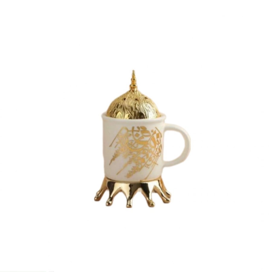 مبخرة رخام على شكل كوب