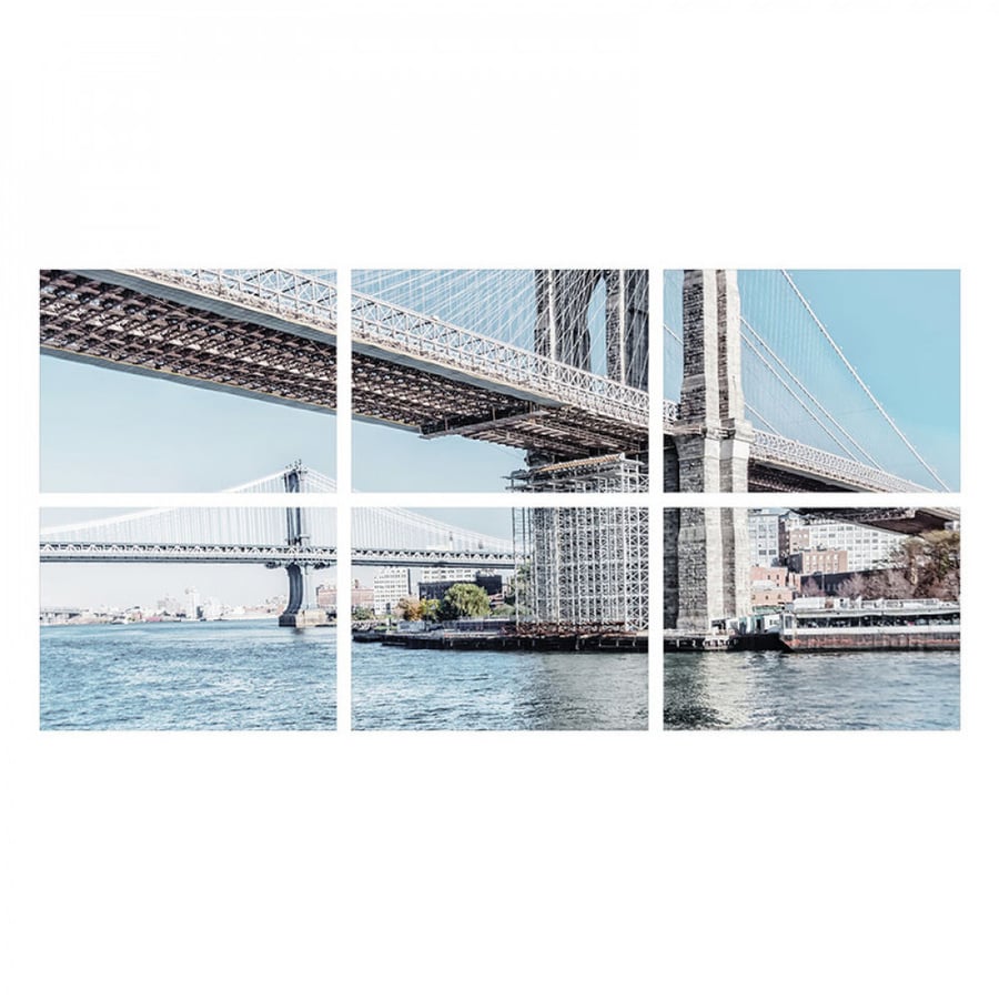 Wall art printed on lightweight board without frame size 40 × 30 cm quantity 6 pieces