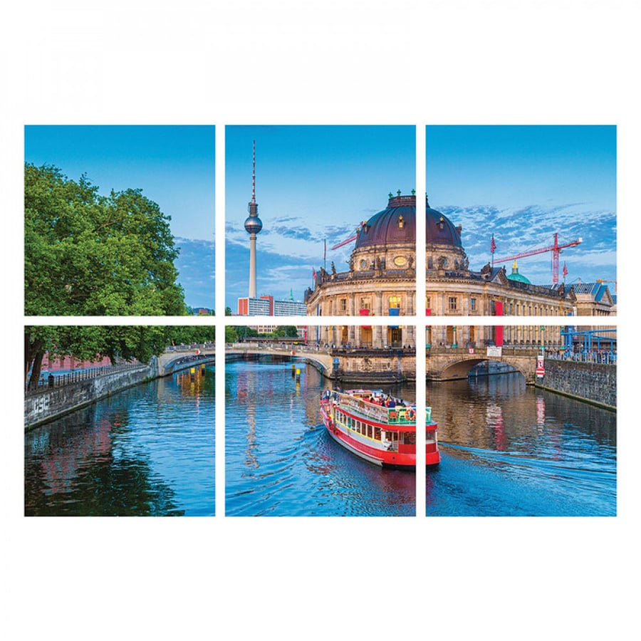 Wall art printed on lightweight board without frame size 40 × 40 cm quantity 6 pieces