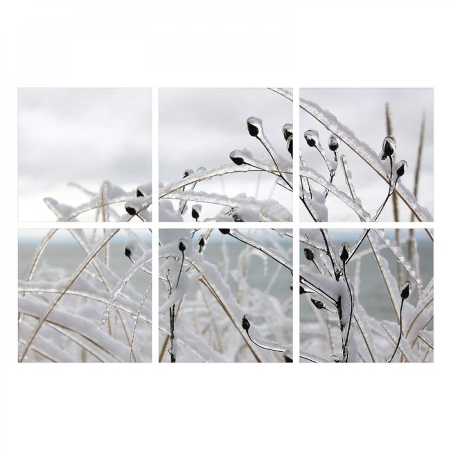 Wall art printed on lightweight board without frame size 40 × 40 cm quantity 6 pieces