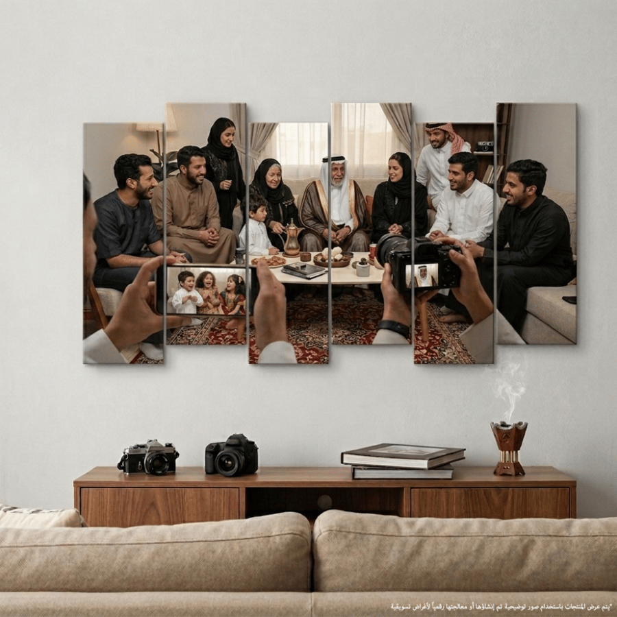 لوحة على ذوقك مكونة من 6 قطع