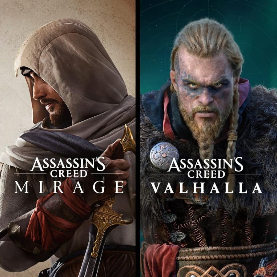 اساسن كريد فالهلا + اساسن كريد ميراج PS5 & PS4