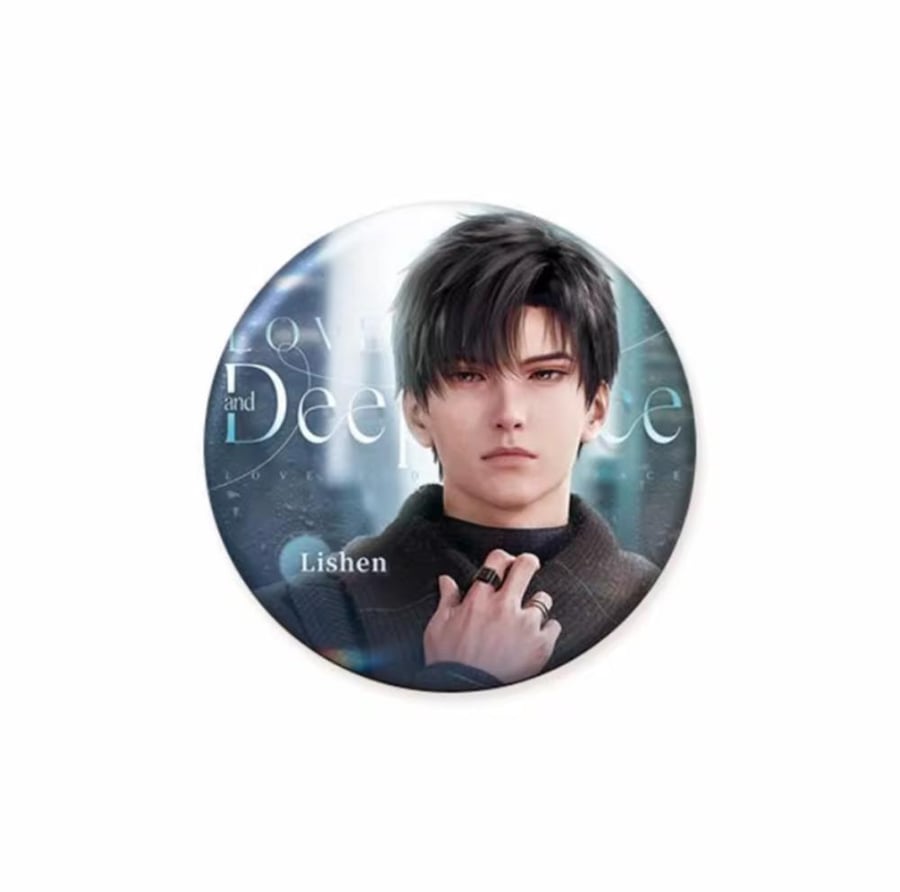 Love and deepspace brooch [Official merch] - بروش لعبة أصلي