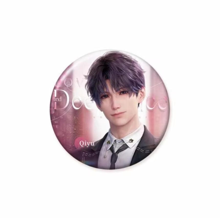 Love and deepspace brooch [Official merch] - بروش لعبة أصلي