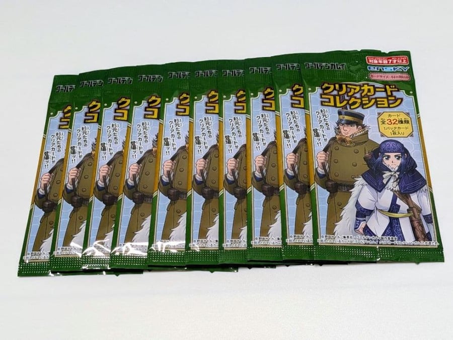 Blind bag card golden kamuy Official | مجموعة أصلية بطاقات حظ