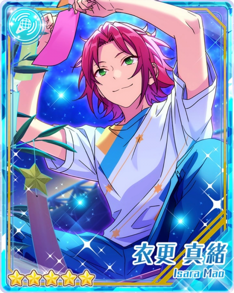 isara mao photocard