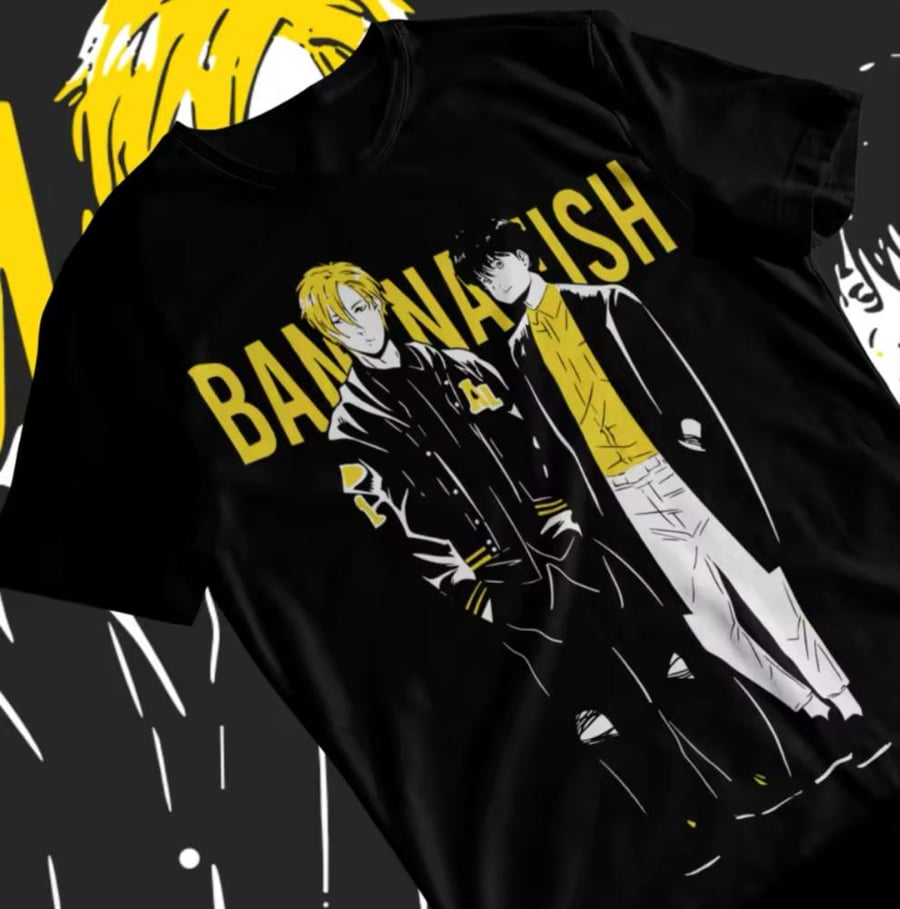 تيشيرت بنانا فيش  ||  banana fish T-shirt