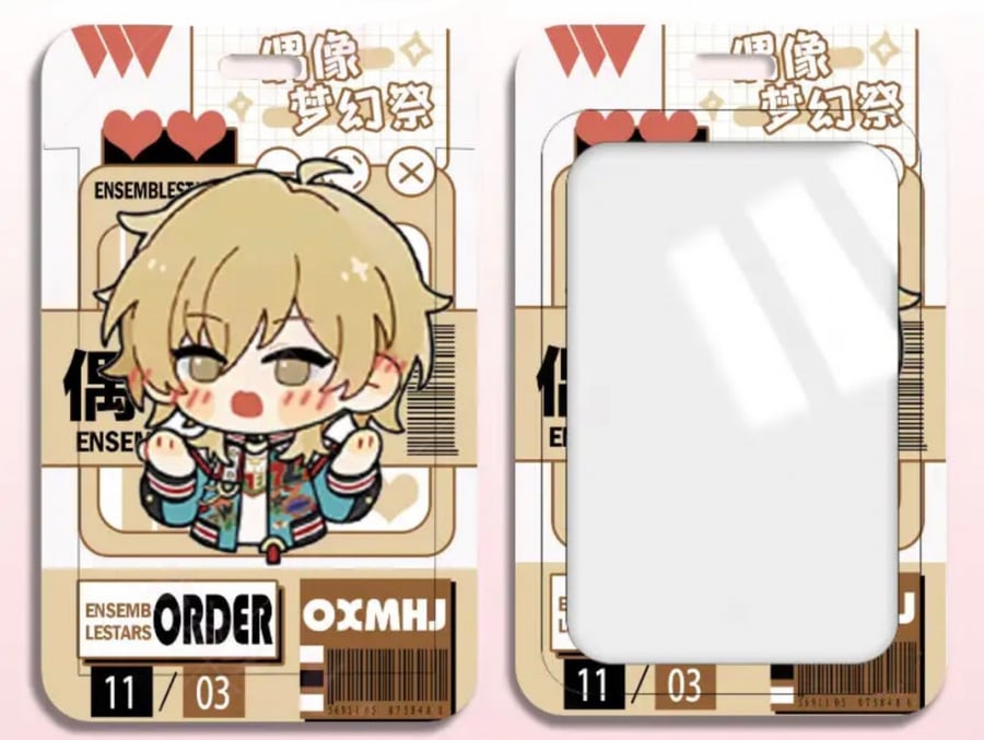 Ensemble Stars keychain for photo