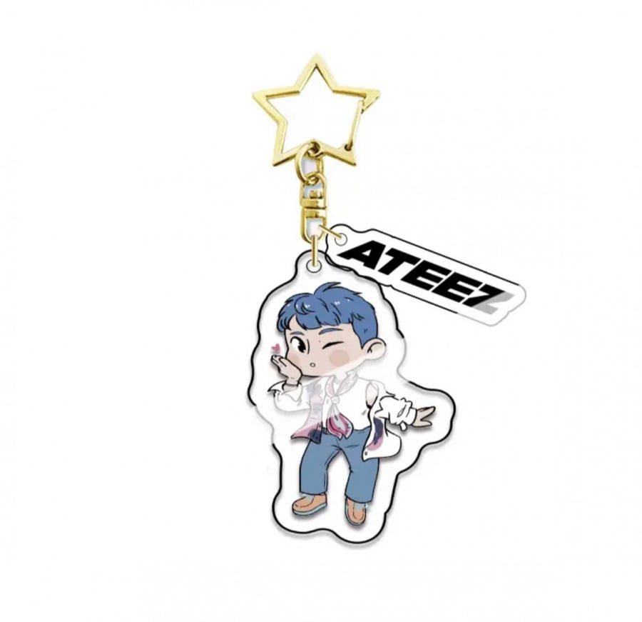 ATEEZ keychain