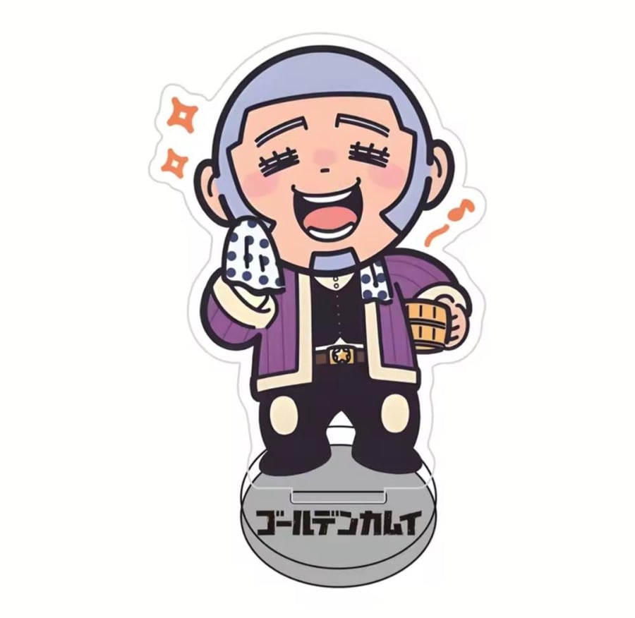 Golden Kamuy acrylic stand  | غولدن كاموي اكريلك ستاند