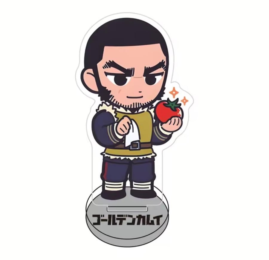Golden Kamuy acrylic stand  | غولدن كاموي اكريلك ستاند