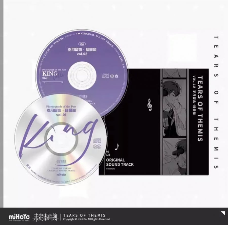 Tears Of Themis Original MiHoYo Marius Sound Track Vinyl OST box | مجموعة بوكس ميهويو اوست ميوزك الاصلي