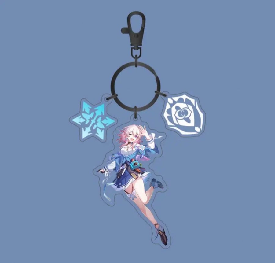 Honkai : star rail keychain
