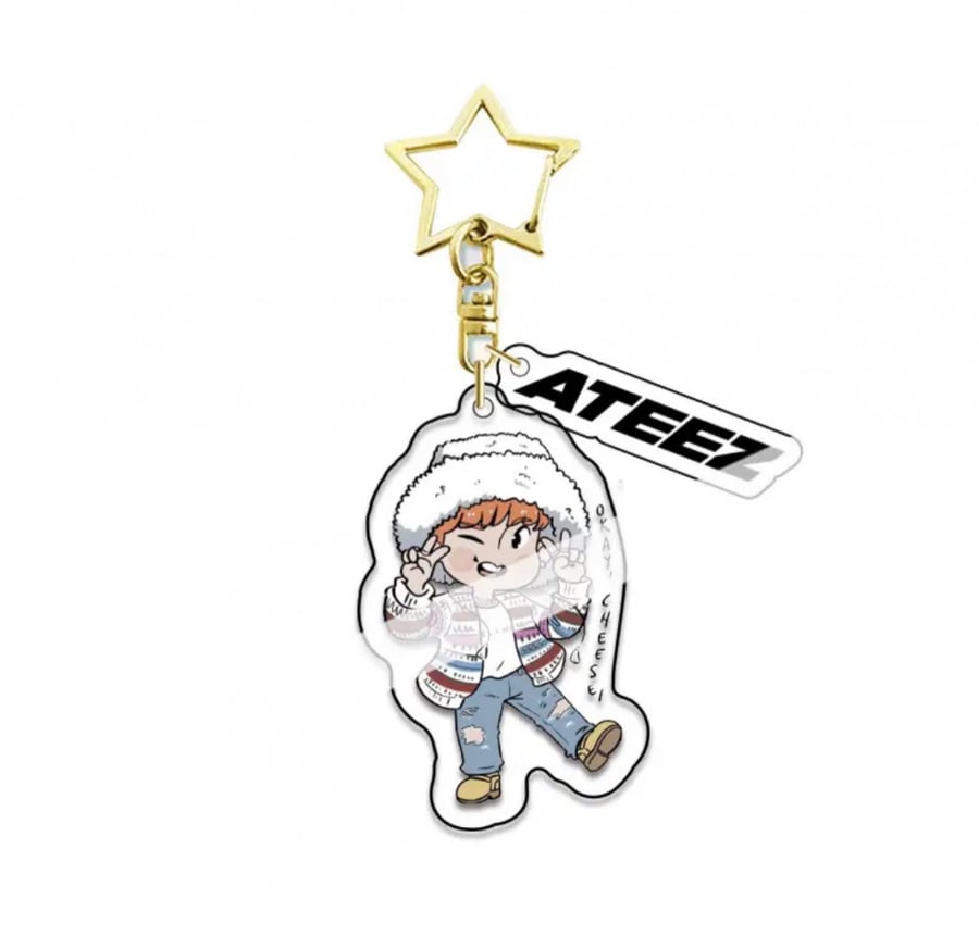 ATEEZ keychain