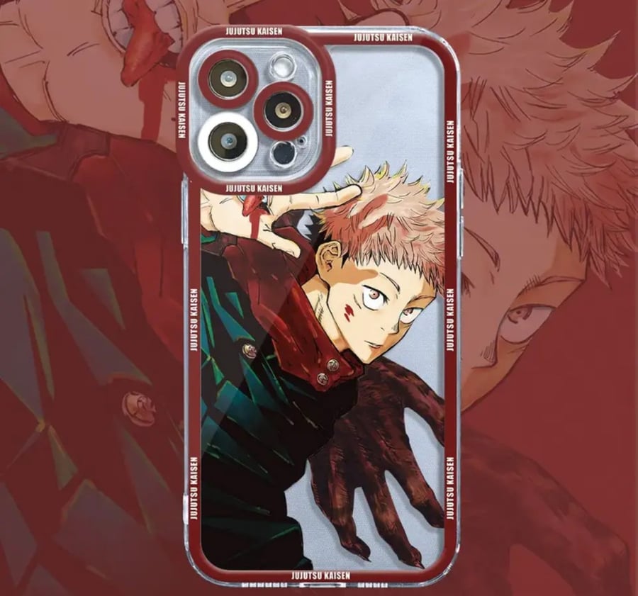 كفر جوال جوجيتسو كايسن ايتادوري يوجي | jujutau kaisen itadori yuji Okkotsu phone case