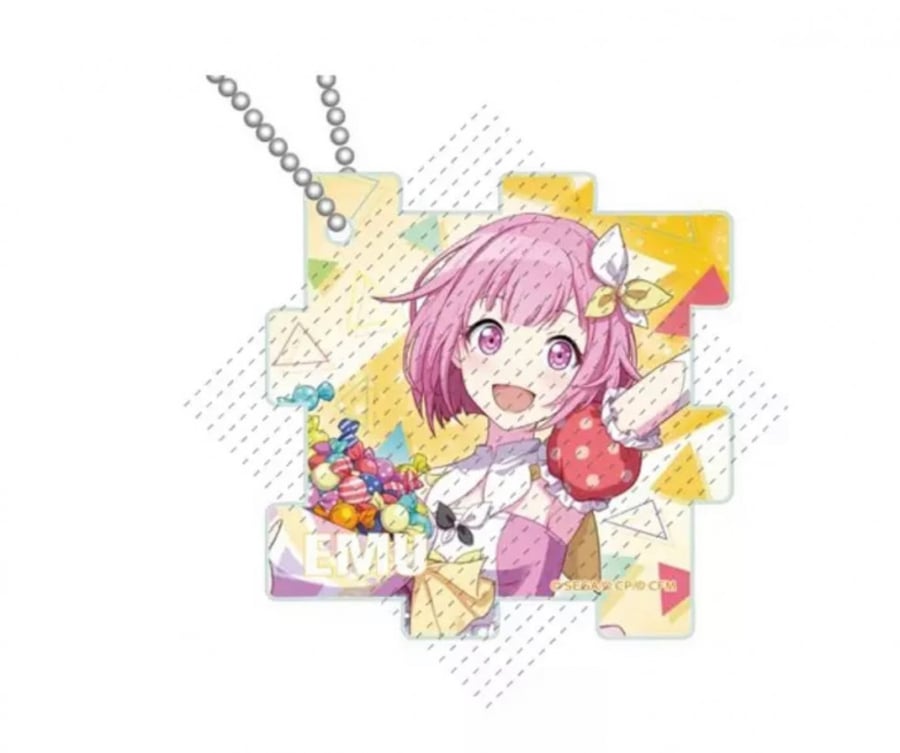 Project sekai Emu keychain