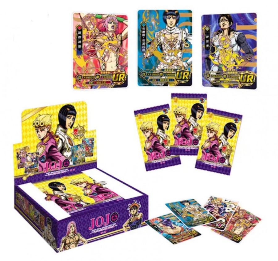 ظرفين بطاقة حظ jjba