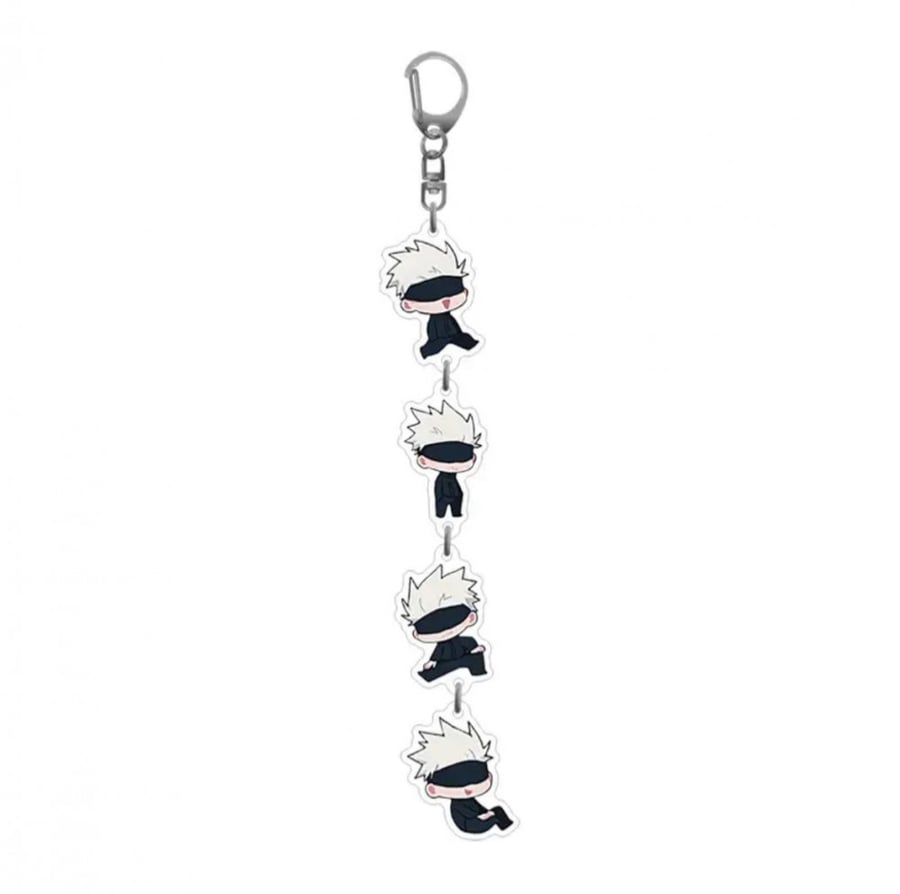 غوجو ميدالية لطيفة جوجتسو كايسن | Gojo  keychain Jujutsu kaisen