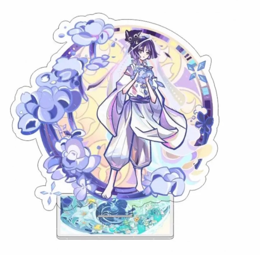 Genshin impact acrylic stand