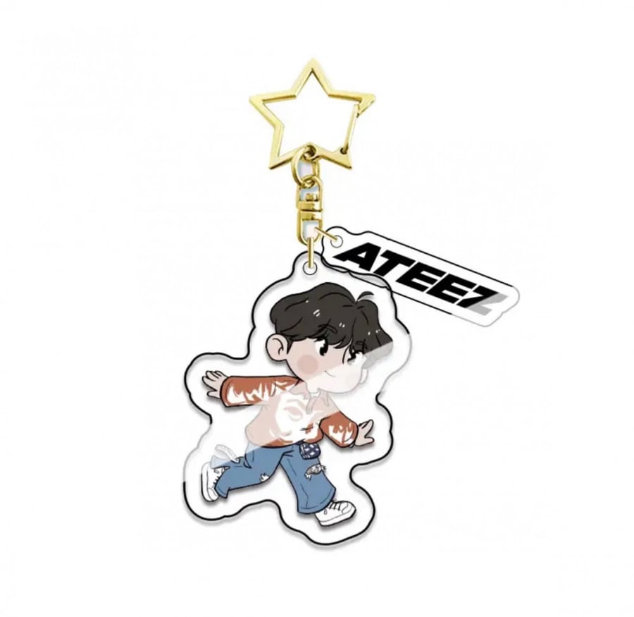 ATEEZ keychain
