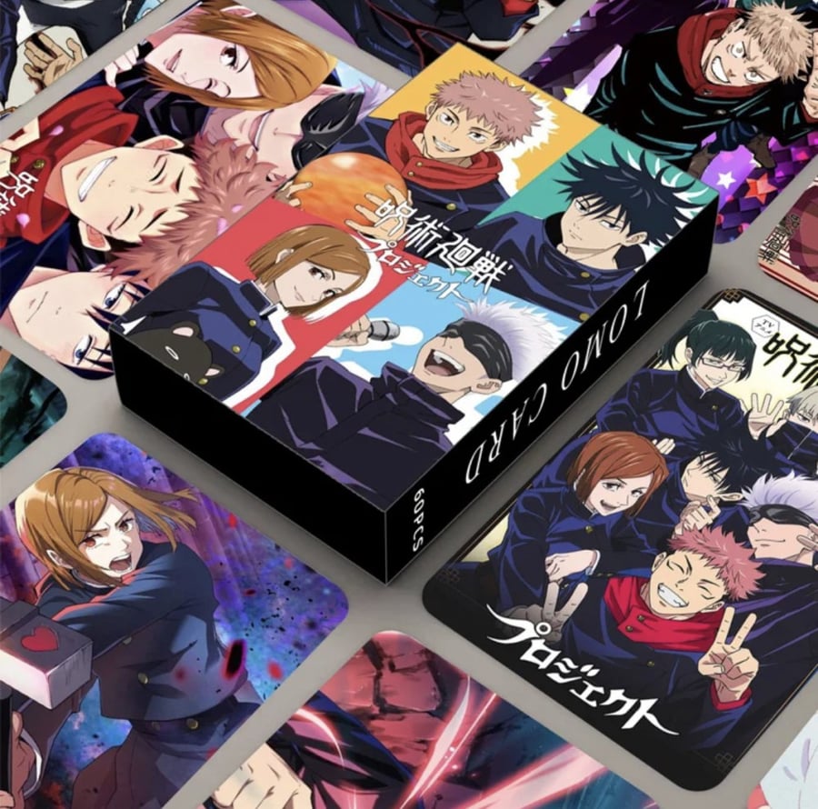 Jujutsu kaisen photocards | مجموعة فوتوكاردز جوجوتسو