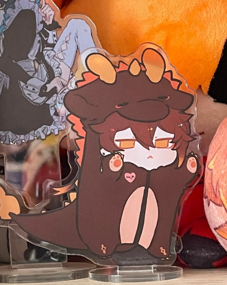 Genshin impact thoma acrylic stand | اكريليك ستاند قنشن امباكت توما