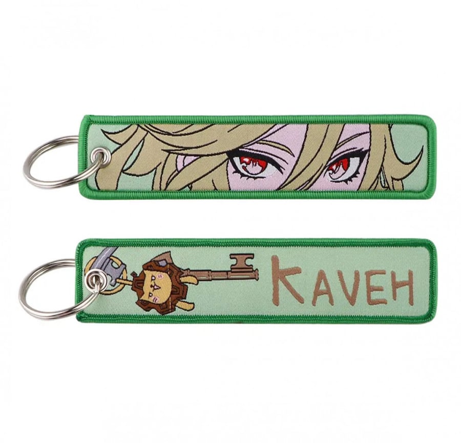 Genshin impact keychain kaveh