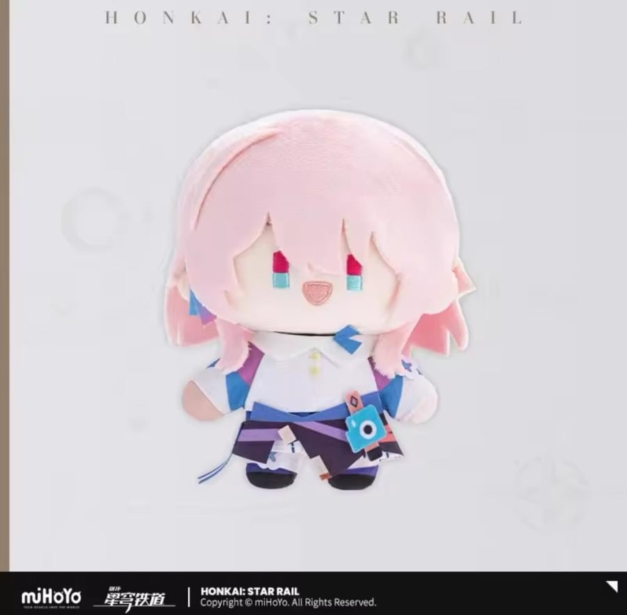 Honkai star rail march 7th plushie | مجموعة دمى لطيفة هونكاي ستار ريل