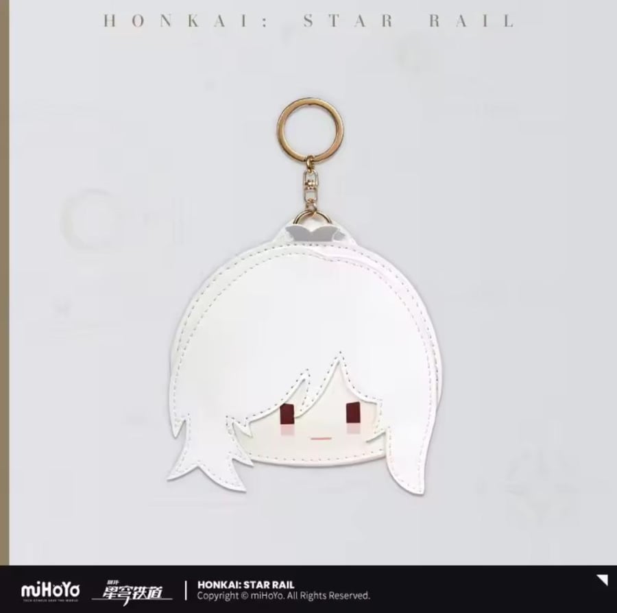 Honkai Star Rail Official Merch miHoYo jingliu Keychain  - هونكاي ستار ريل ميدالية