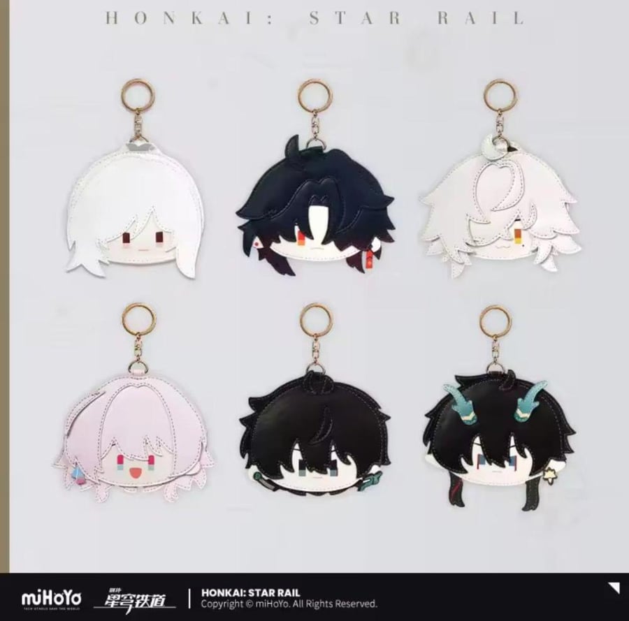 Honkai Star Rail Official Merch miHoYo jing yuan Keychain  - هونكاي ستار ريل ميدالية