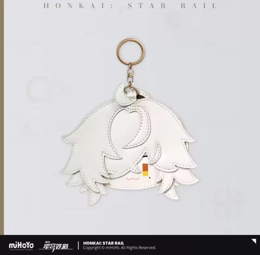 Honkai Star Rail Official Merch miHoYo jing yuan Keychain  - هونكاي ستار ريل ميدالية