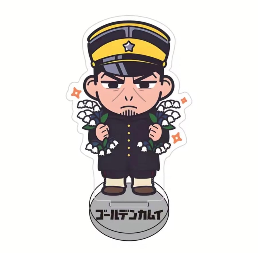 Golden Kamuy acrylic stand  | غولدن كاموي اكريلك ستاند