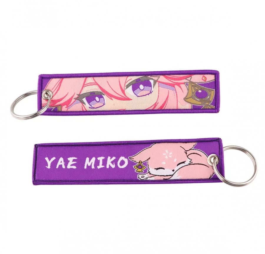 ميدالية ياي ميكو من قنشن امباكت | yae miko keychain genshin impact