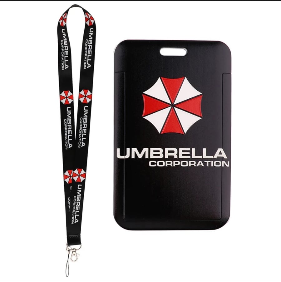 Resident evil card holder chain | حامل صور ميدالية رزدينت ايفل